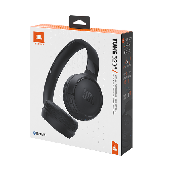 JBL Tune 520BT ワイヤレスヘッドホン ブラック (x5) JBL Tune 520BT | Wireless on-ear headphones